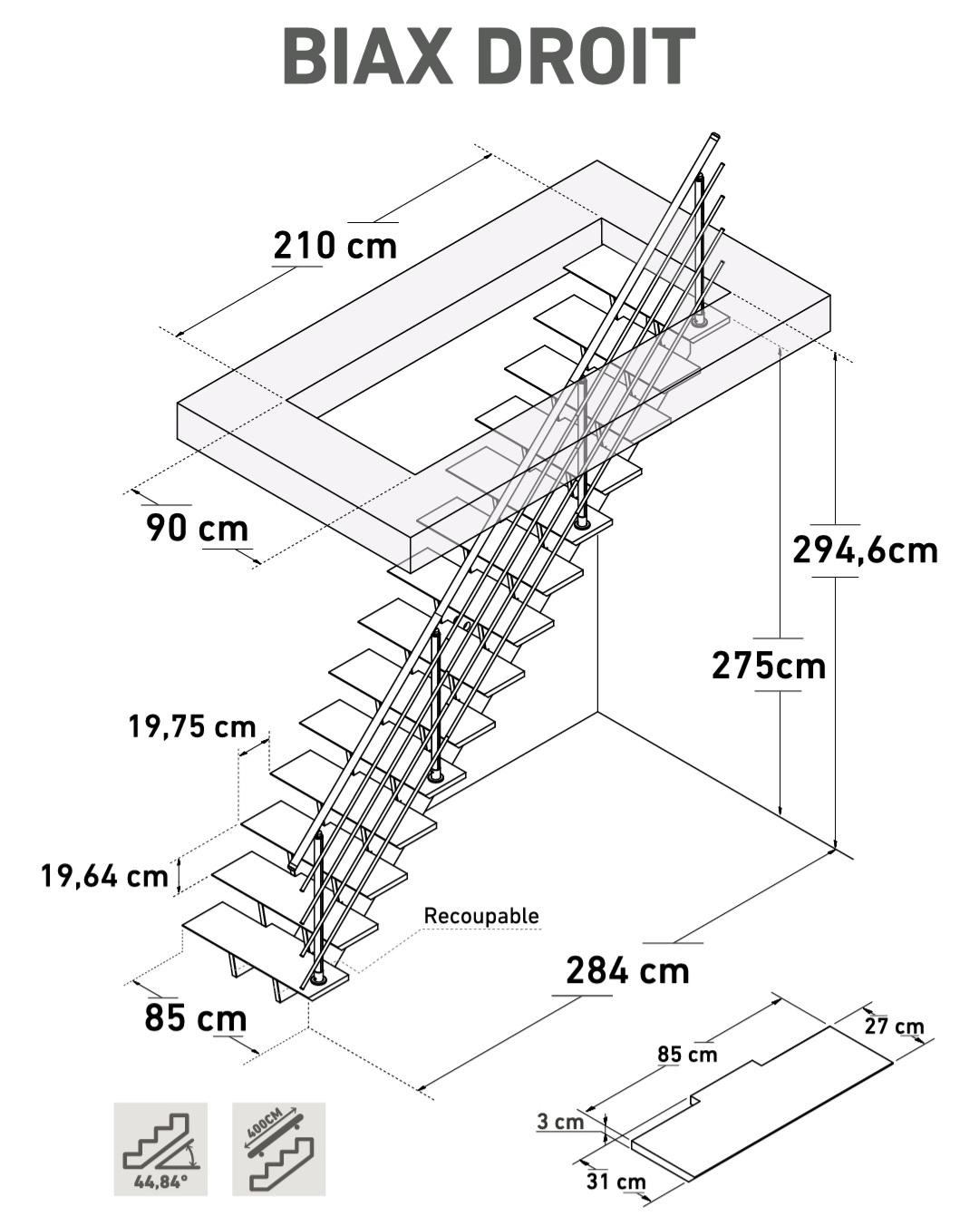 Steektrap - TRAPPEN