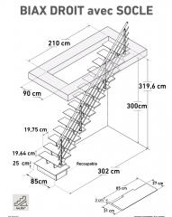 maten bloktreden biax trap